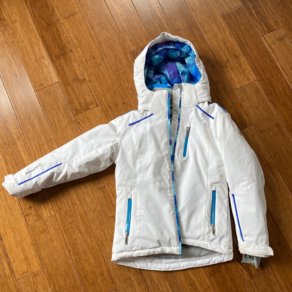White SUNICE Ski Jacket